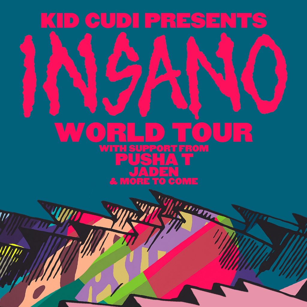 Kid Cudi Presents INSANO world tour